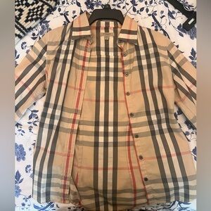 Burberry Blouse Size Small